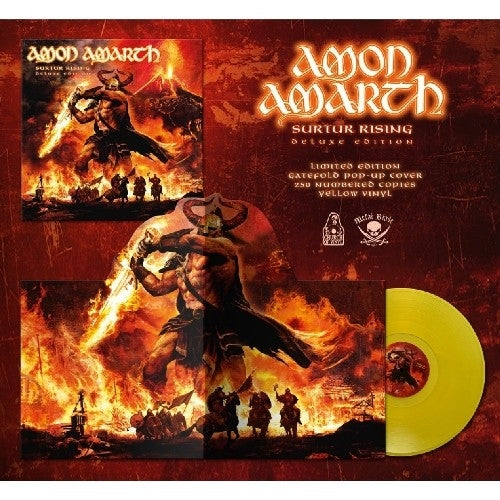 Amon Amarth - Surtur Rising - LP Gatefold Colored - Church Of Vinyl - Image 2