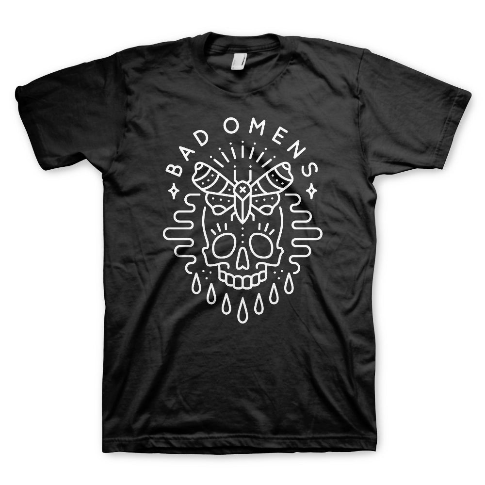 Bad Omens - Skull Moth - tee - T shirt - Vision Merch