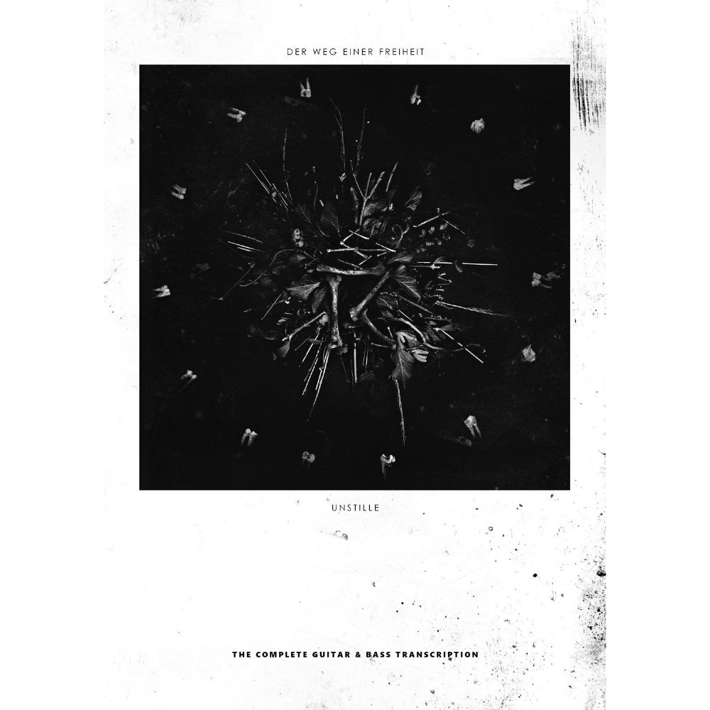 Der Weg Einer Freiheit - Unstille - The Complete Guitar & Bass Transcription - Book - Imported