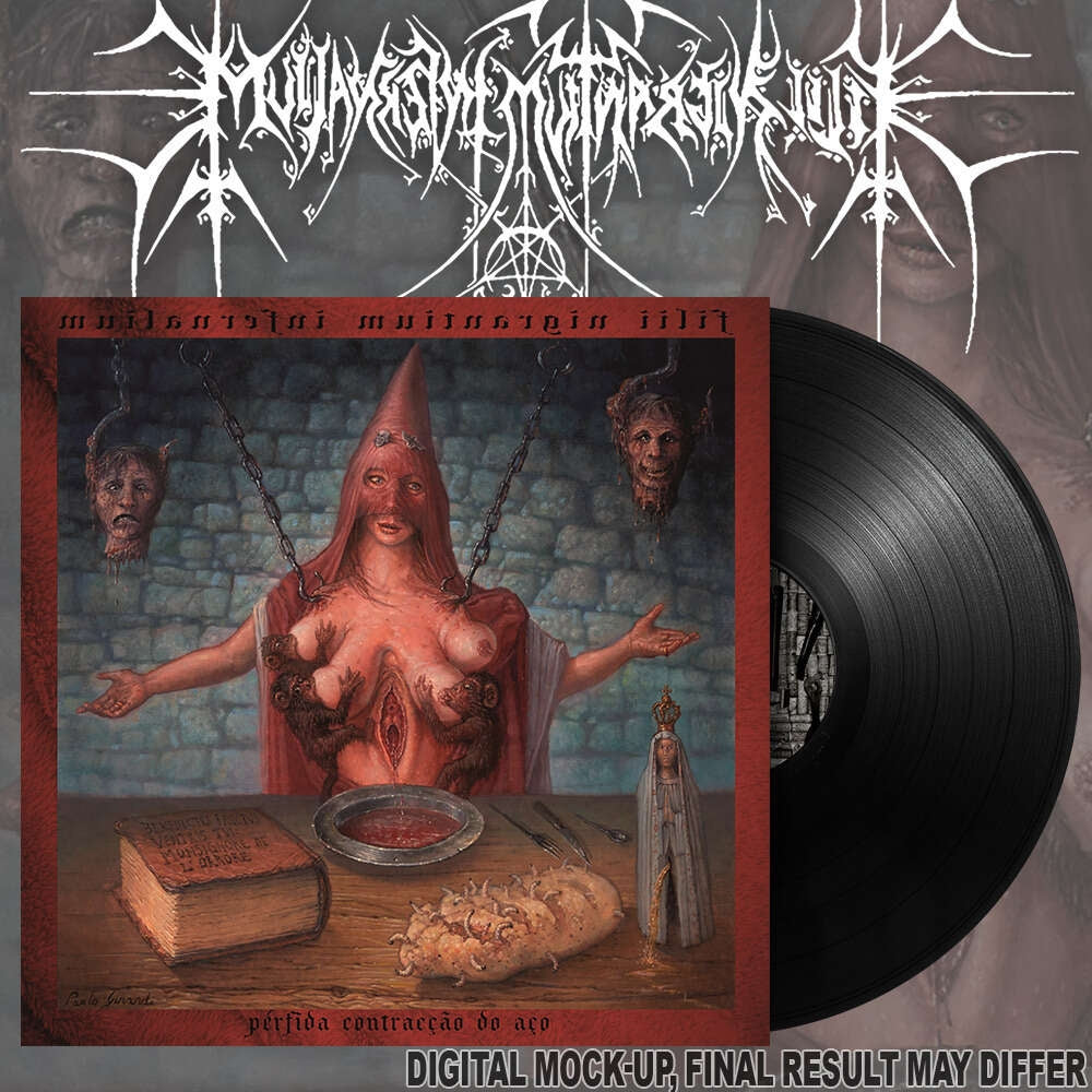 Filii Nigrantium Infernalium - Pérfida Contração do Aço - LP - Osmose Productions