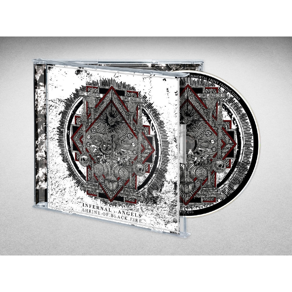Infernal Angels - Shrine of Black Fire - CD - Immortal Frost Productions - Image 2
