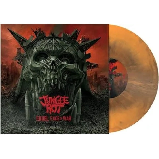 Jungle Rot - Cruel Face of War - LP COLORED - UNIQUE LEADER