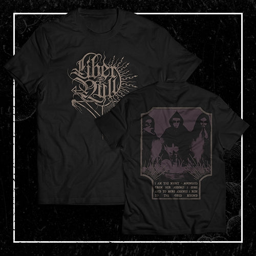 Liber-Null - I am the Night - T shirt - Immortal Frost Productions