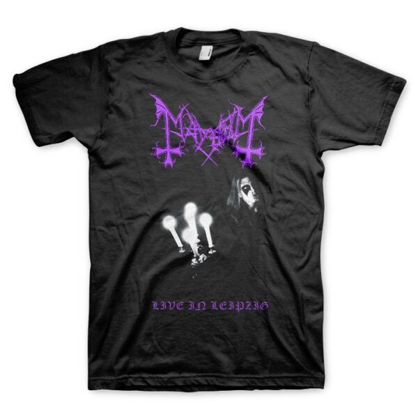 Mayhem - Leipzieg Log - T shirt - Vision Merch