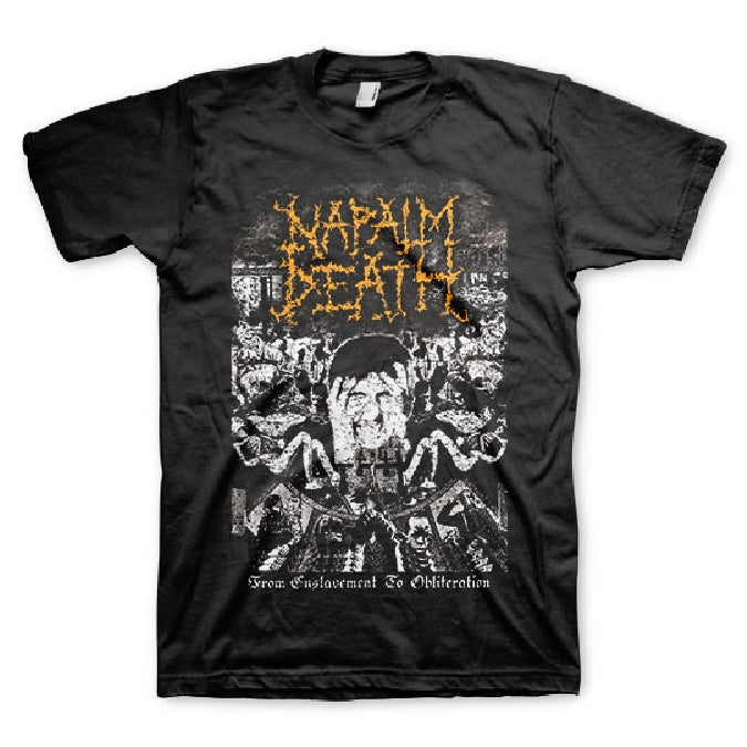 Napalm Death - From Enslavement to Obliteration - T shirt - Vision Merch