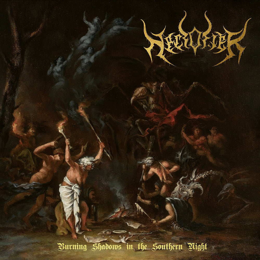 Necrofier - Burning Shadows in the Southern Night - LP Gatefold - Underground Activists - Image 2