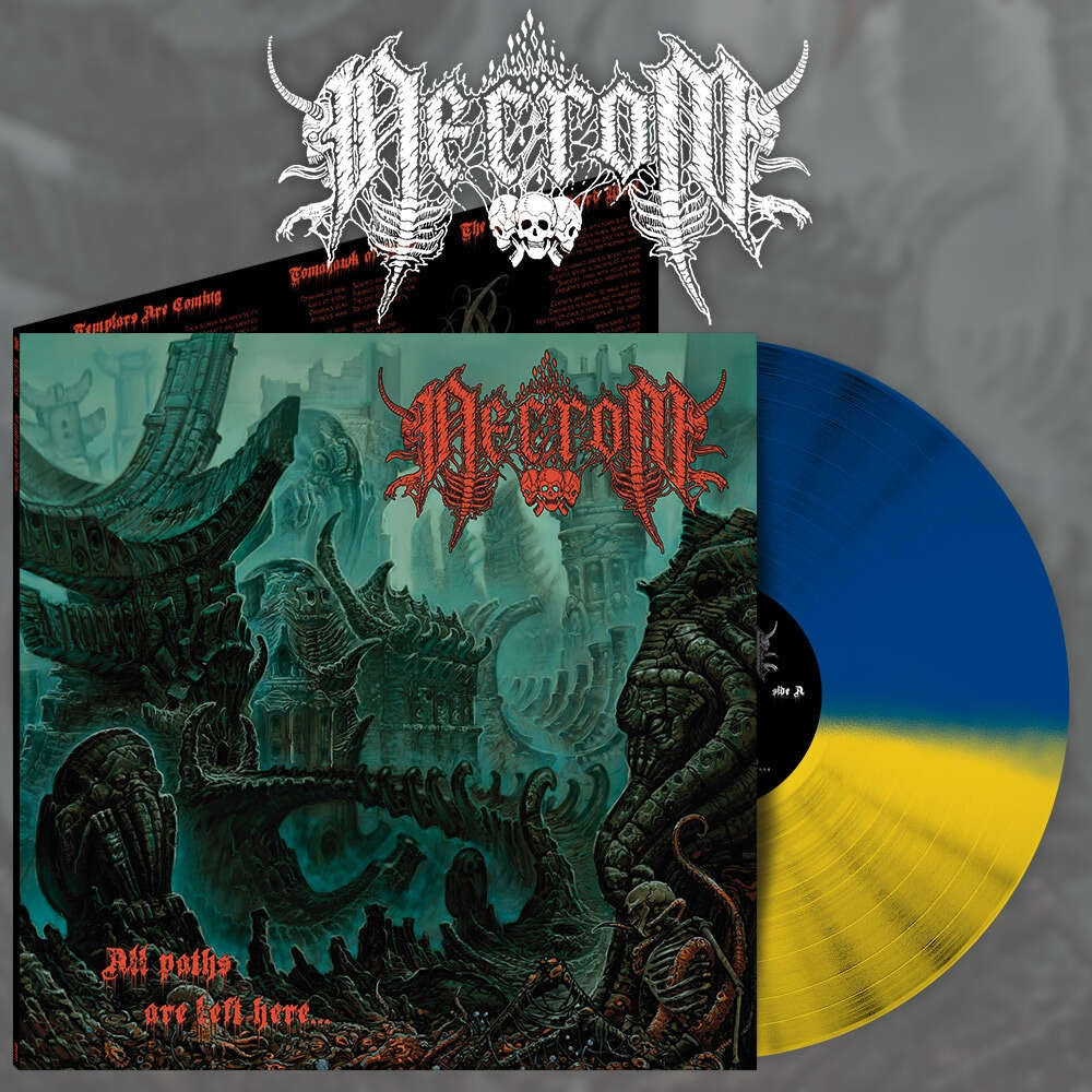 Necrom - All Paths Are Left Here - LP Gatefold Colored - Osmose Productions