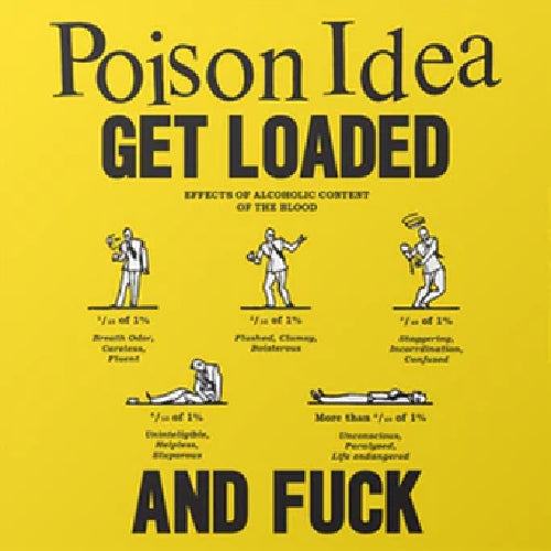 Poison Idea - Get Loaded And Fuck - LP - TKO Records