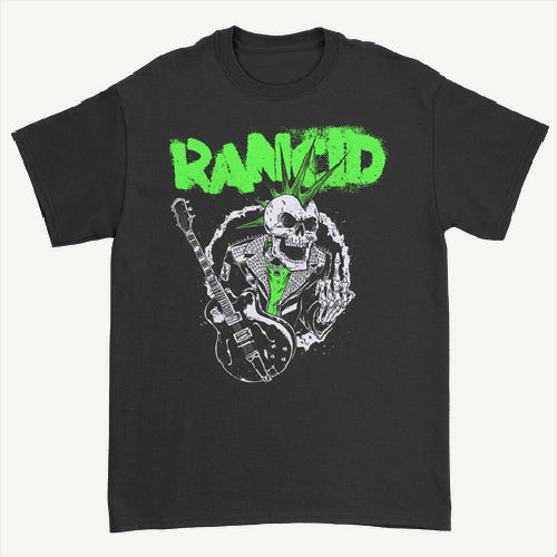 Rancid - Skele Guitar - Tee - T shirt - Vision Merch