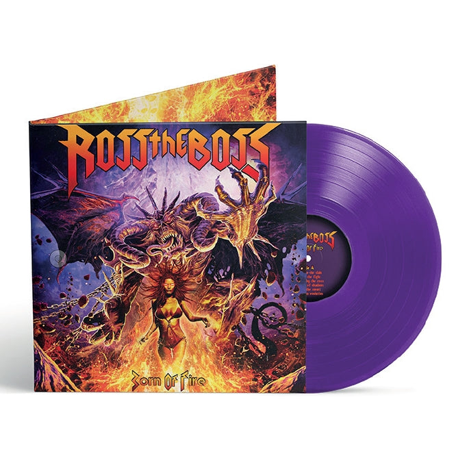 Ross the Boss - Born of Fire - LP Gatefold Colored - Mystic Production