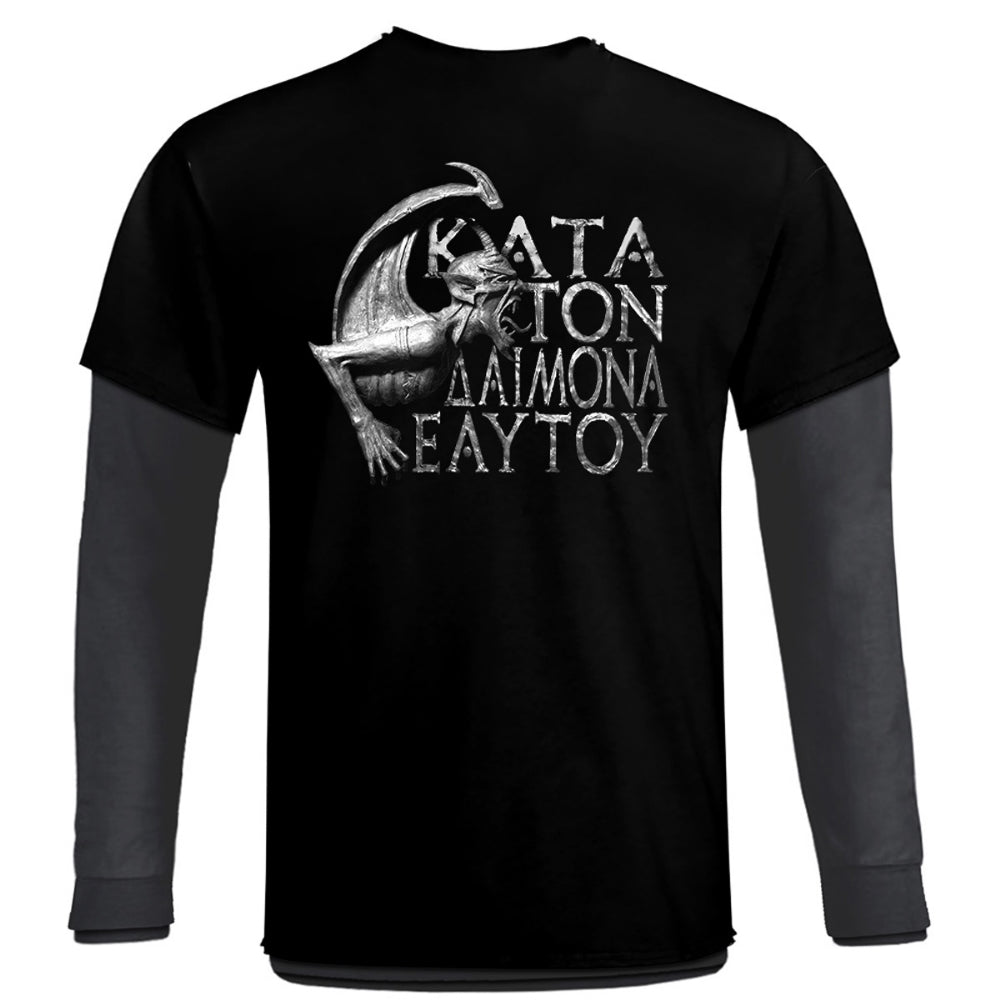 Rotting Christ - Kata Ton Daimona Eaytoy - Baseball Longsleeve - SEASON OF MIST - Image 3