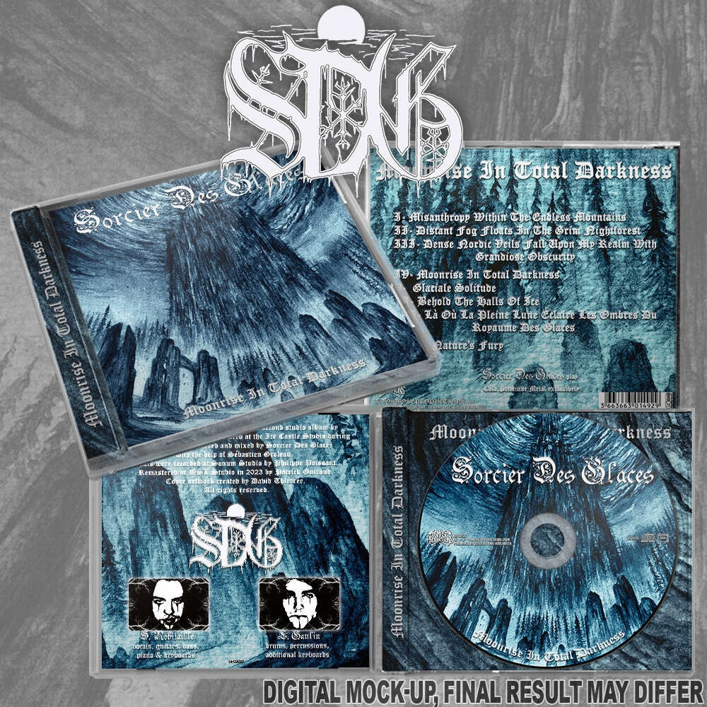 Sorcier Des Glaces - Moonrise in Total Darkness - CD - Osmose Productions
