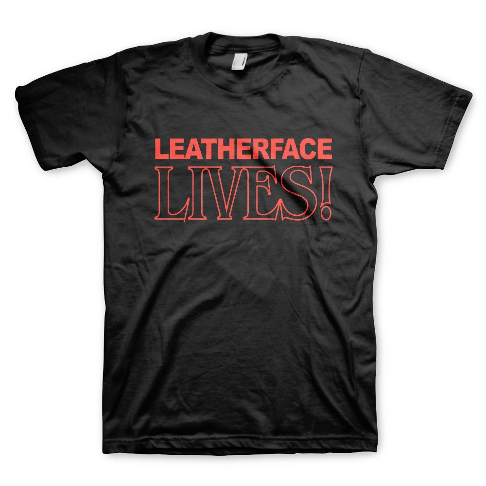 Texas Chainsaw Massacre - Leatherface Lives - Tee - T shirt - Vision Merch