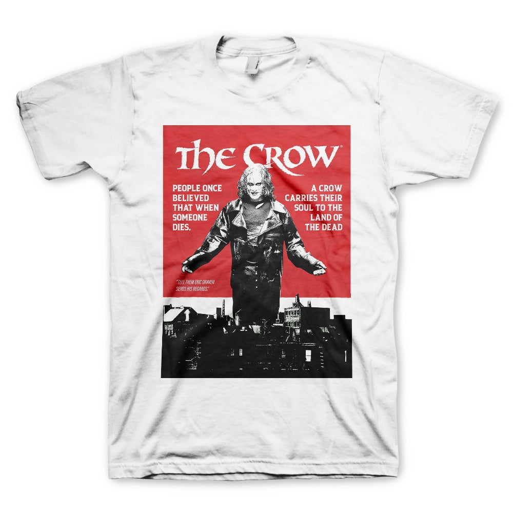 The Crow - Poster Cream - Tee - T shirt - Vision Merch