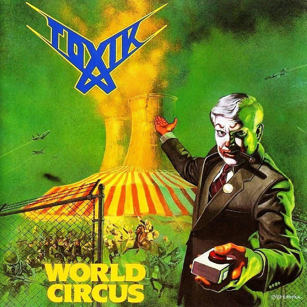Toxik - World Circus - LP Gatefold Colored - Massacre Records