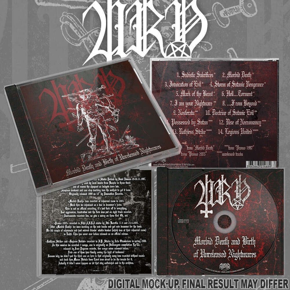 Urn - Morbid Death and Birth of Unreleased Nightmares - CD - Osmose Productions