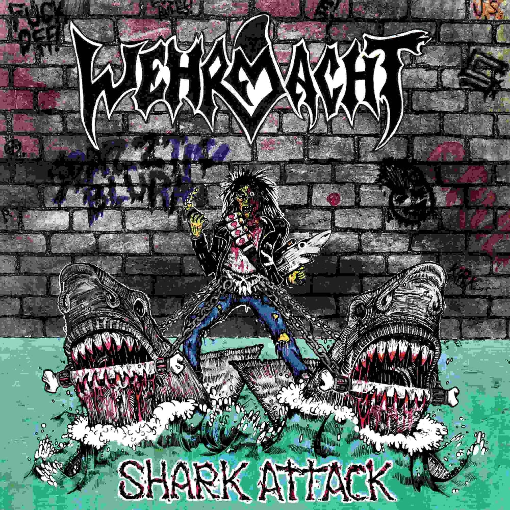 Wehrmacht - Shark Attack - LP - Hammerheart Records