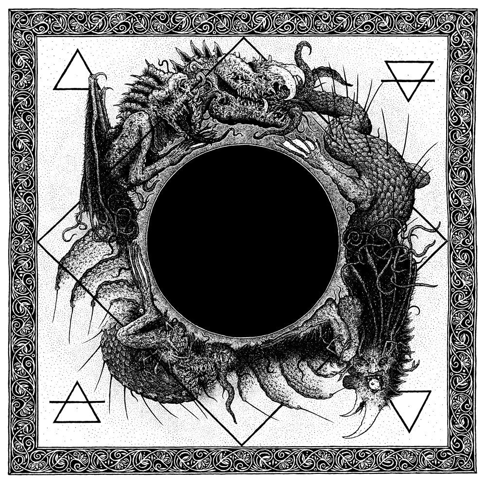 Ysengrin / Black Grail - Nigrum Nigrius Nigro - LP Gatefold - I, Voidhanger Records