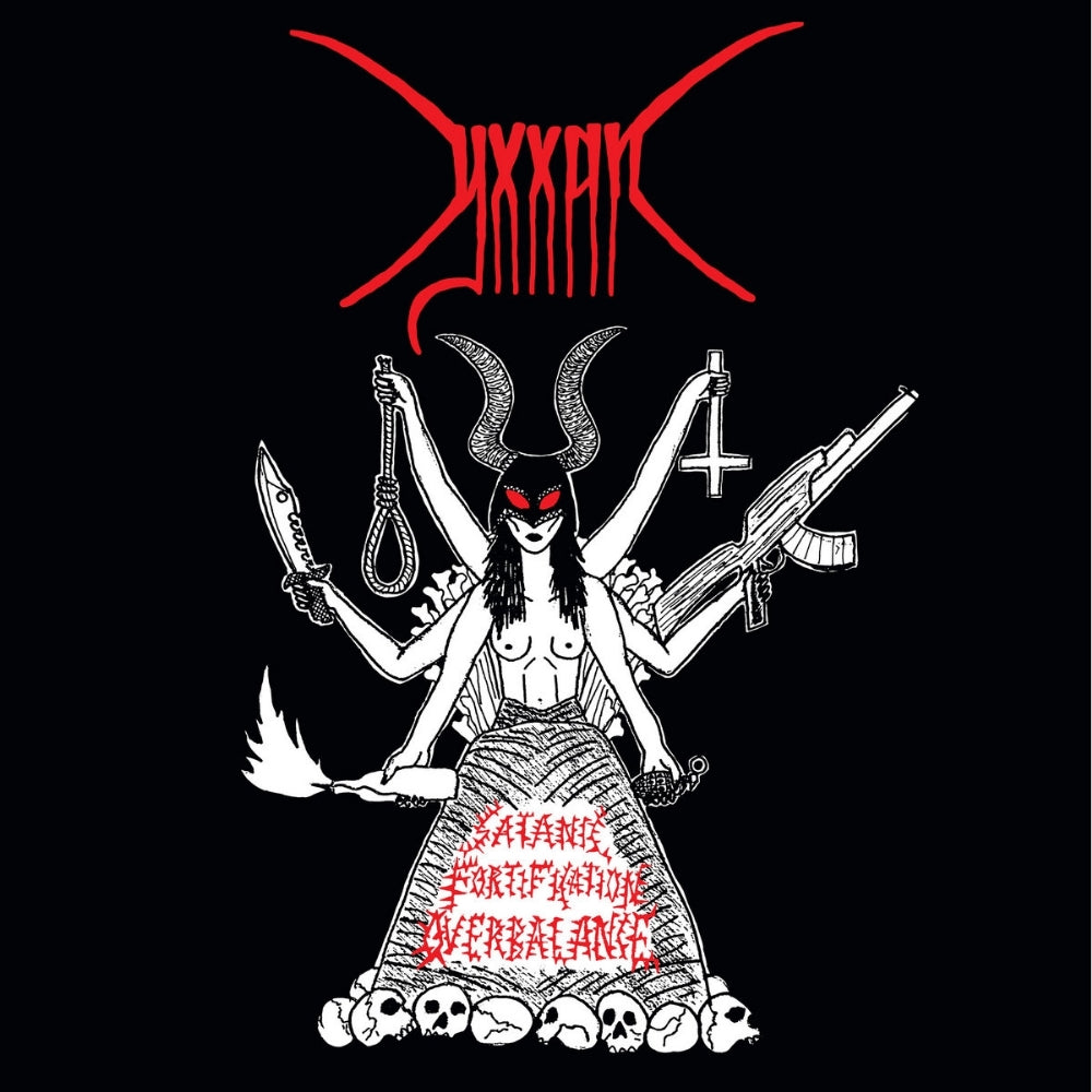 Yxxan - Satanic Fortification Overbalance / Inverterat Korståg - LP - NUCLEAR WAR NOW