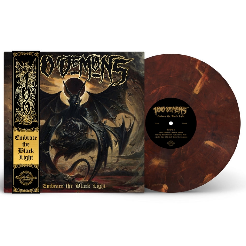 100 Demons - Embrace The Black Light - LP COLORED - Closed Casket Activities
