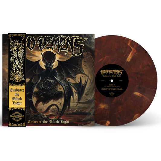 100 Demons - Embrace The Black Light - LP COLORED - Closed Casket Activities