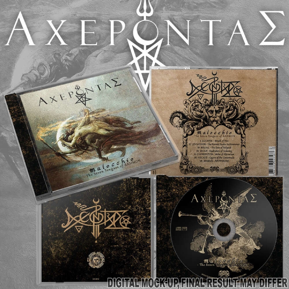 Acherontas - Malocchio-the seven tongues of Aahmon - CD - Osmose Productions