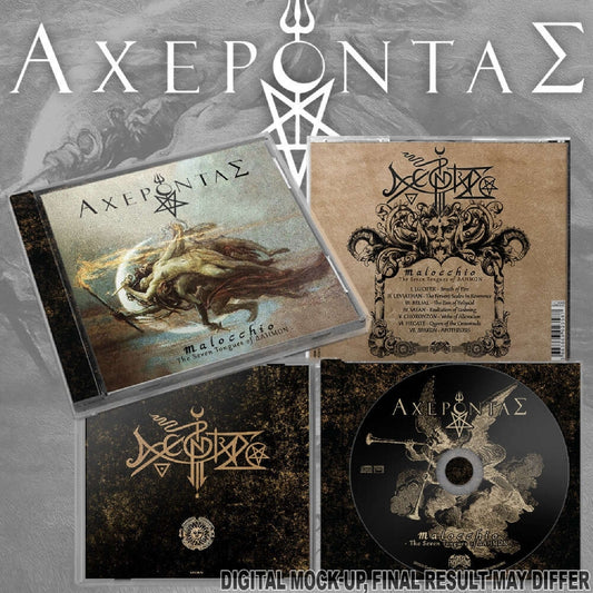 Acherontas - Malocchio-the seven tongues of Aahmon - CD - Osmose Productions