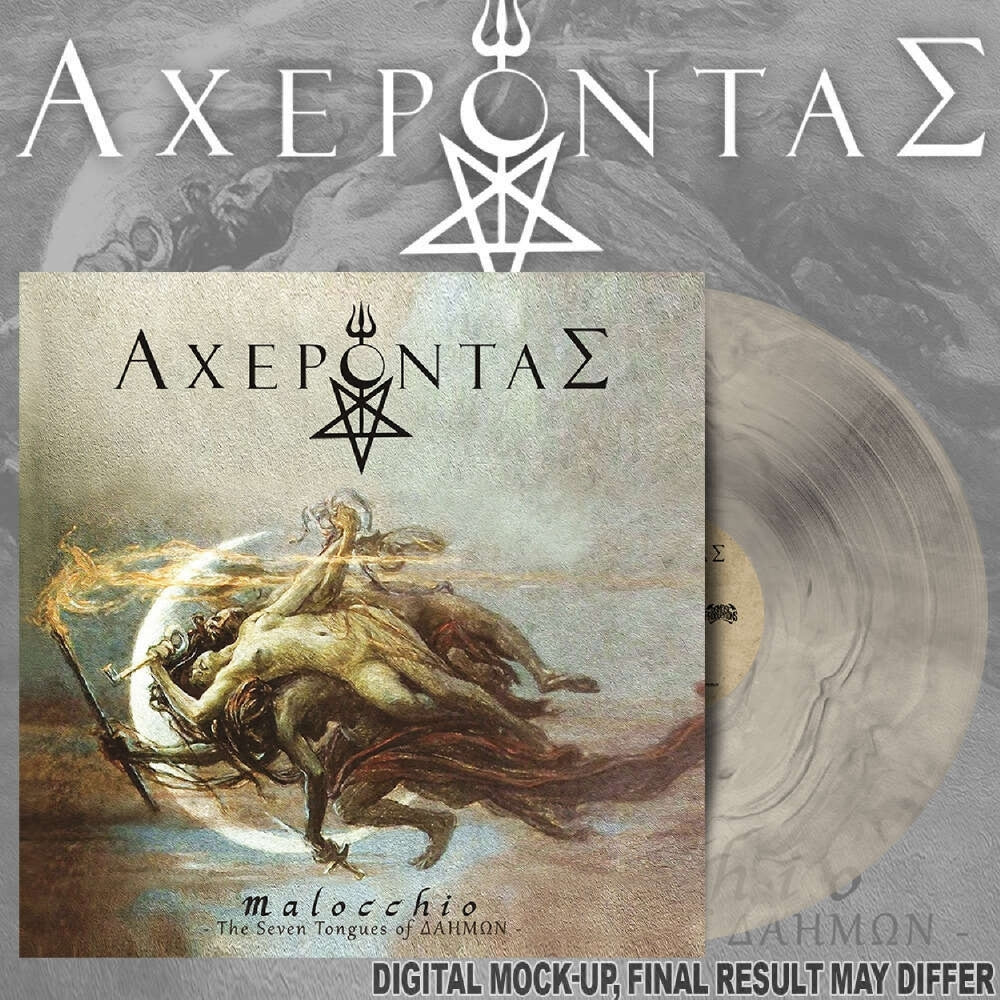 Acherontas - Malocchio-the seven tongues of Aahmon - LP COLORED - Osmose Productions