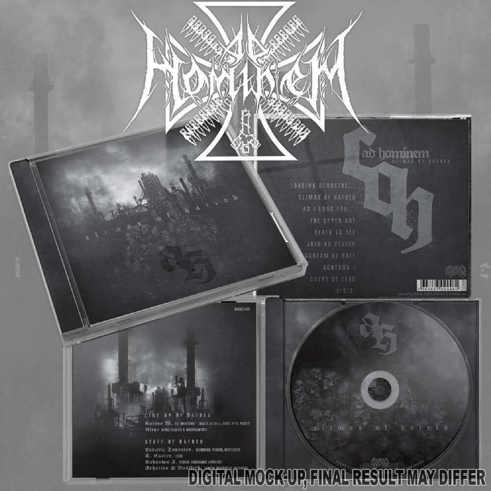 Ad Hominem - Climax of Hatred - CD - Osmose Productions
