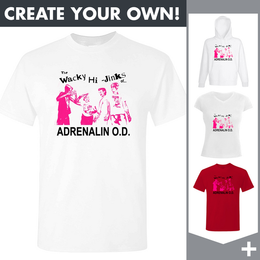 Adrenalin O.D. - The Wacky Hi Jinks Of... - Merchandising