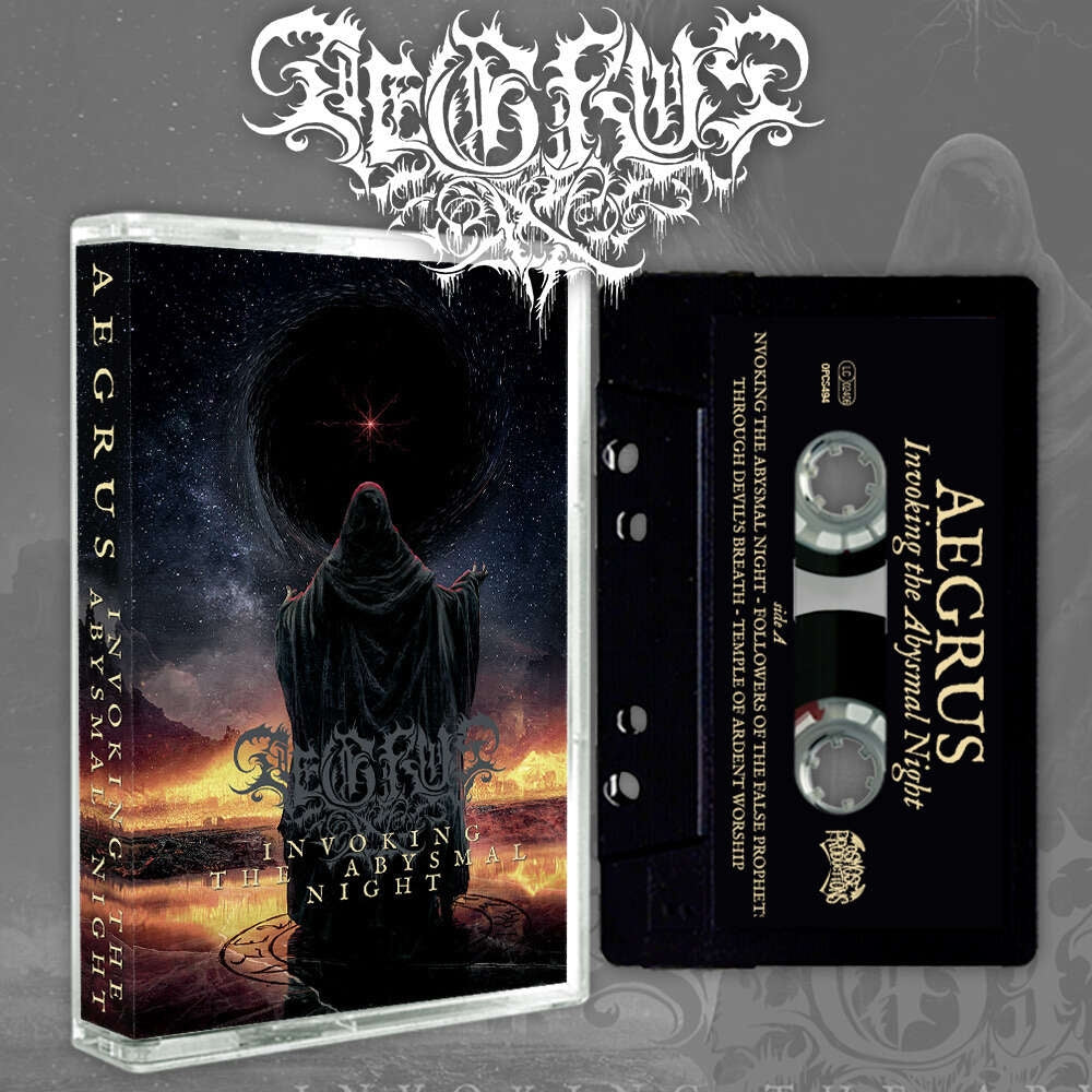 Aegrus - Invoking The Abysmal Night - TAPE - Osmose Productions