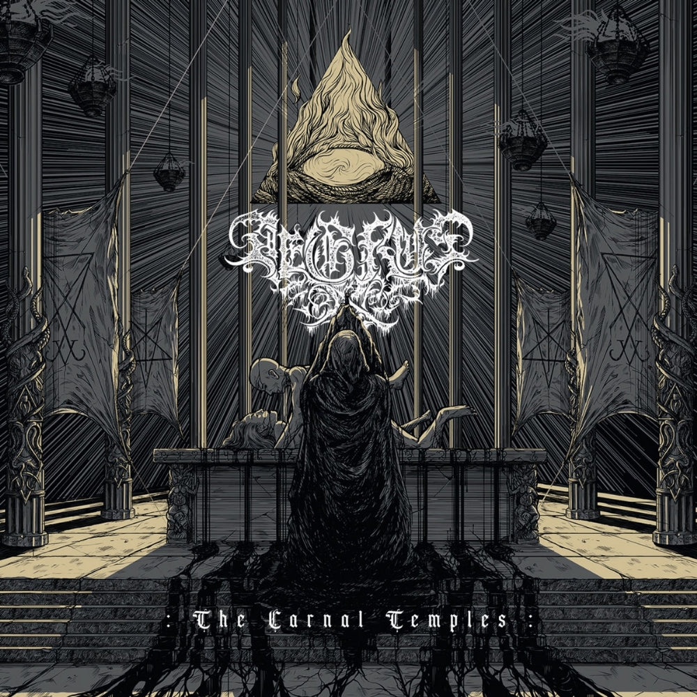 Aegrus - The Carnal Temples - 10" Colored Vinyl - Osmose Productions