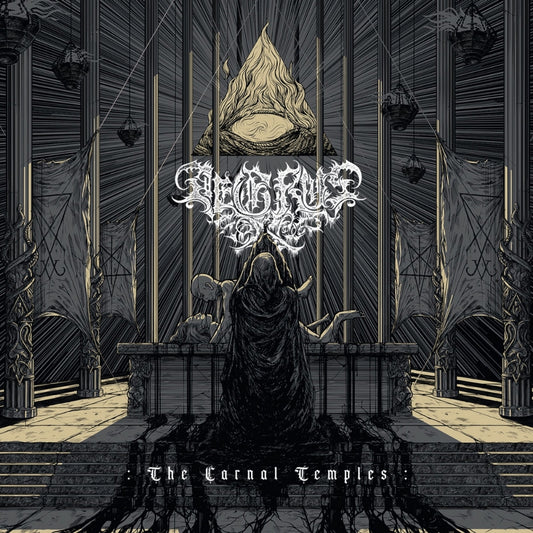 Aegrus - The Carnal Temples - 10" Colored Vinyl - Osmose Productions
