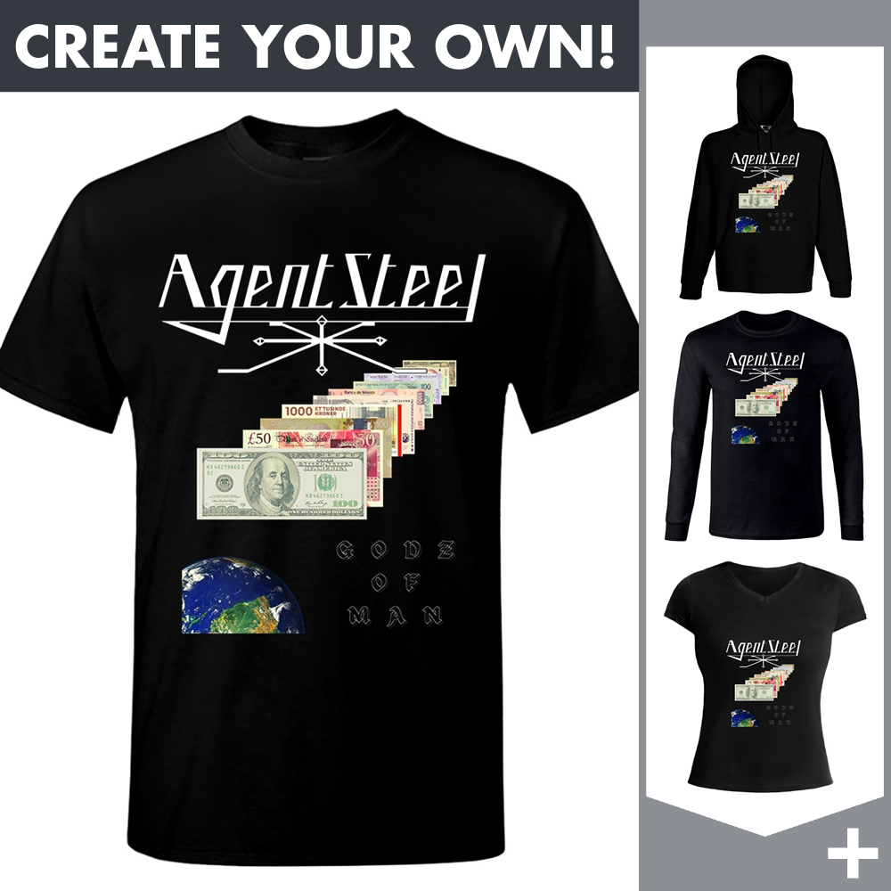 Agent Steel - Godz Of Man - Merchandising
