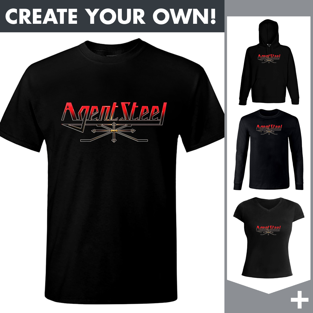 Agent Steel - Logo 3d Red - Merchandising