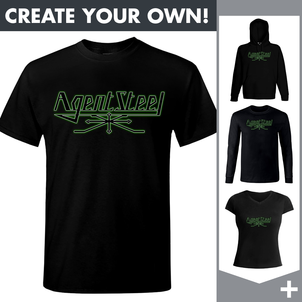 Agent Steel - Logo Green Light - Merchandising