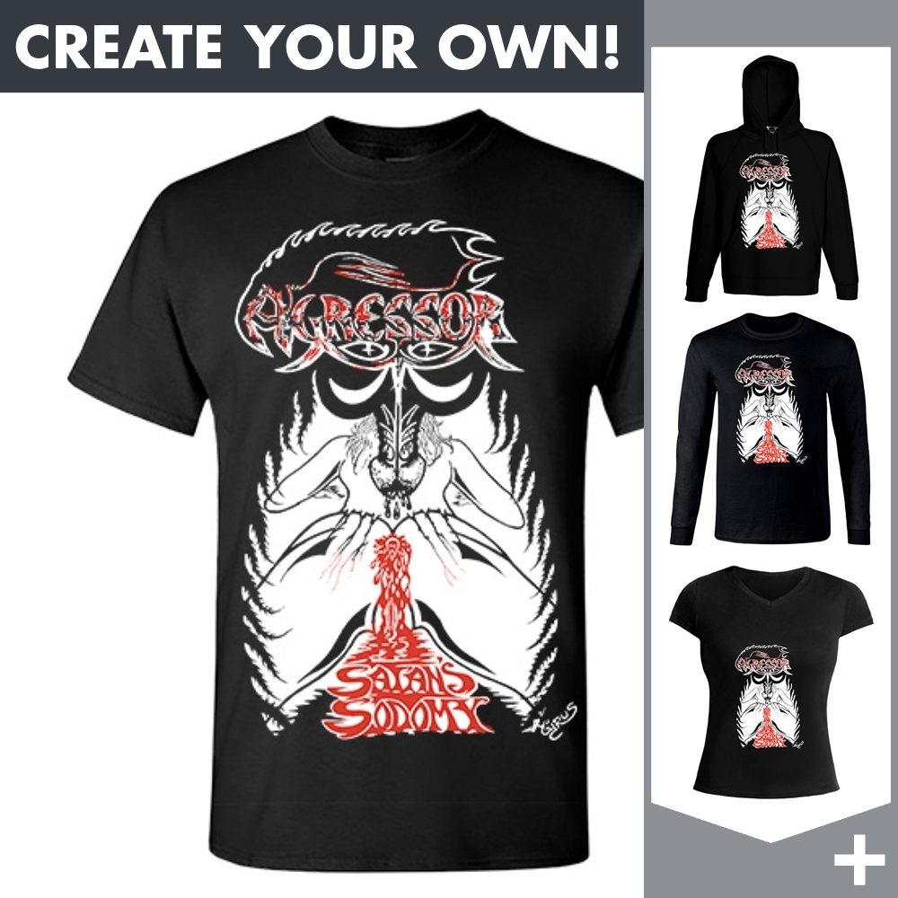 Agressor - Satan's Sodomy - Merchandising
