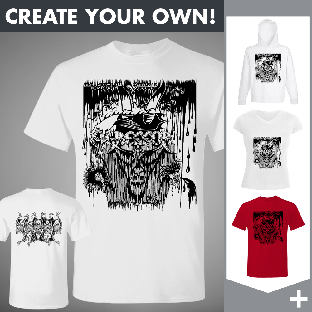 Agressor - The Mercyless Onslaught - Merchandising