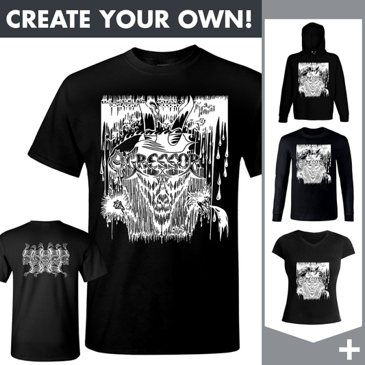 Agressor - The Mercyless Onslaught (white) - Merchandising
