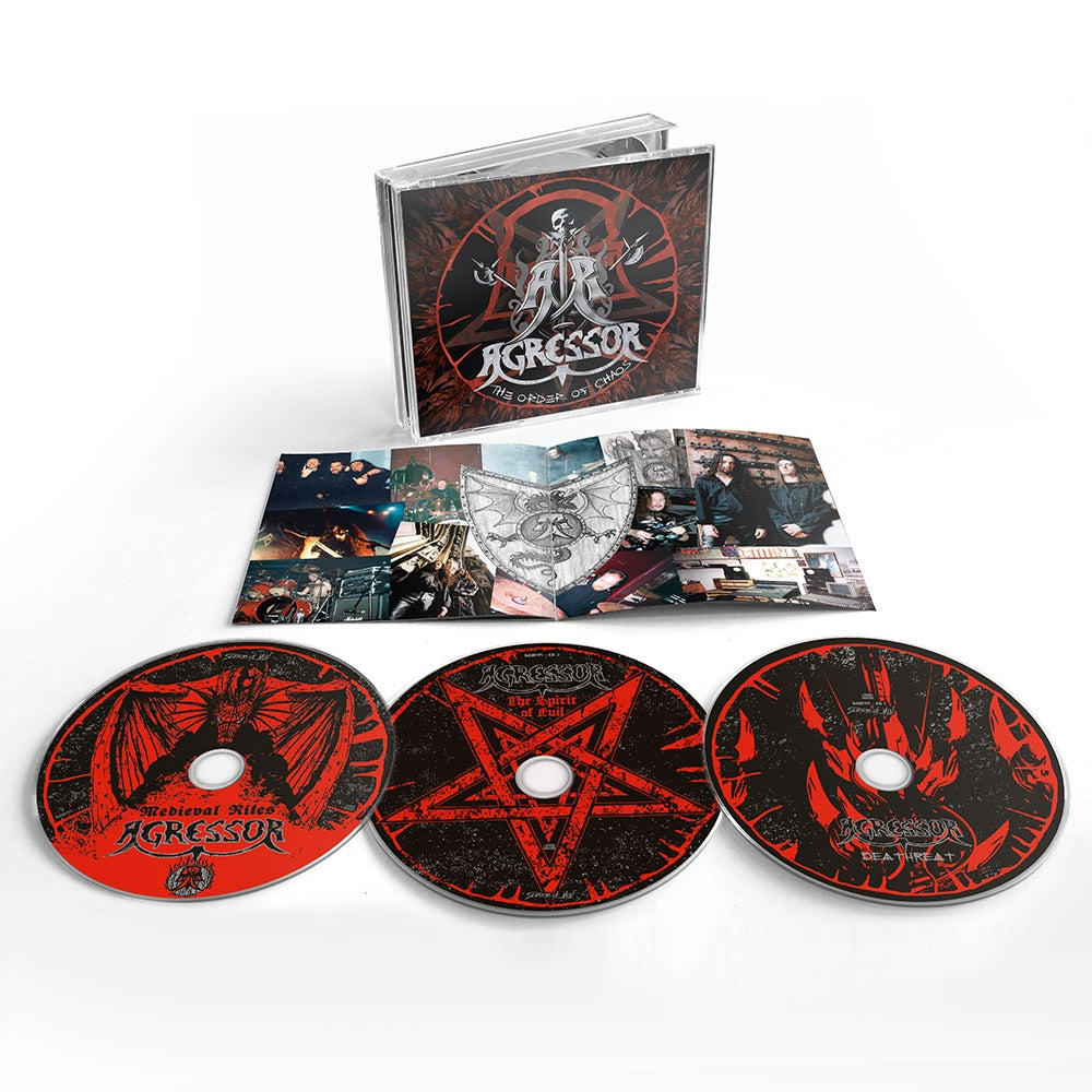Agressor - The Order of Chaos - 3 CD - SEASON OF MIST - Image 2