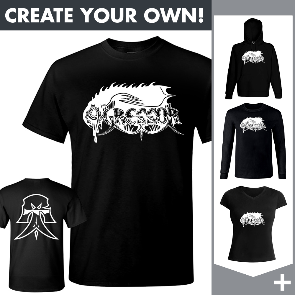 Agressor - White Hand - Merchandising