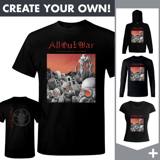 All Out War - For Those Who Were Crucified - Merchandising