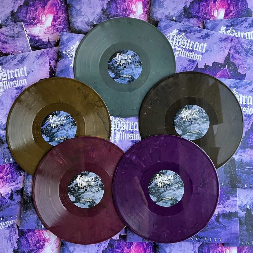 An Abstract Illusion - The Sleeping City - DOUBLE LP GATEFOLD COLORED - Willowtip - Image 2