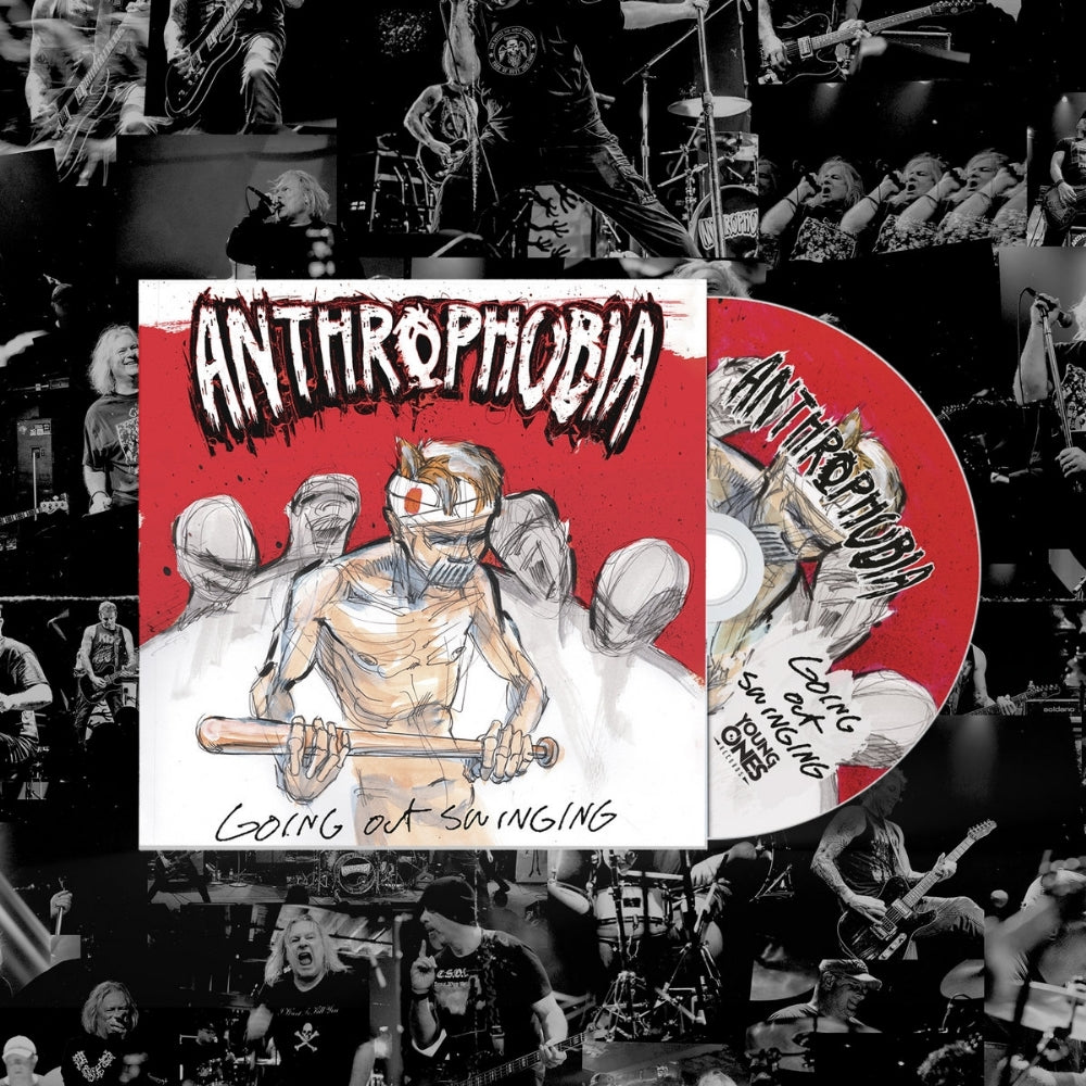 Anthrophobia - Going Out Swinging - CD DIGIPAK - Young Ones