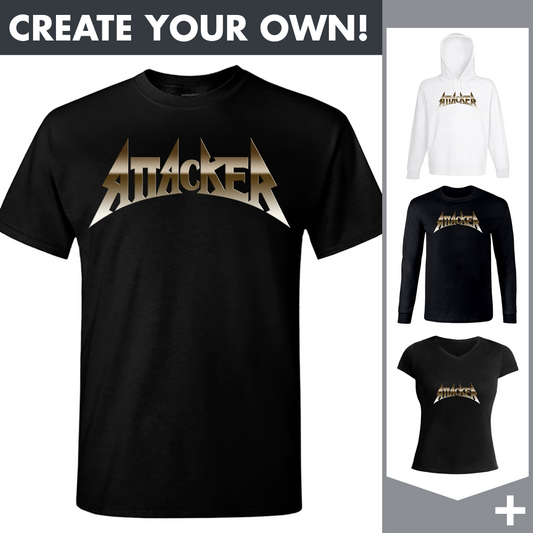 Attacker - Gold logo - Merchandising