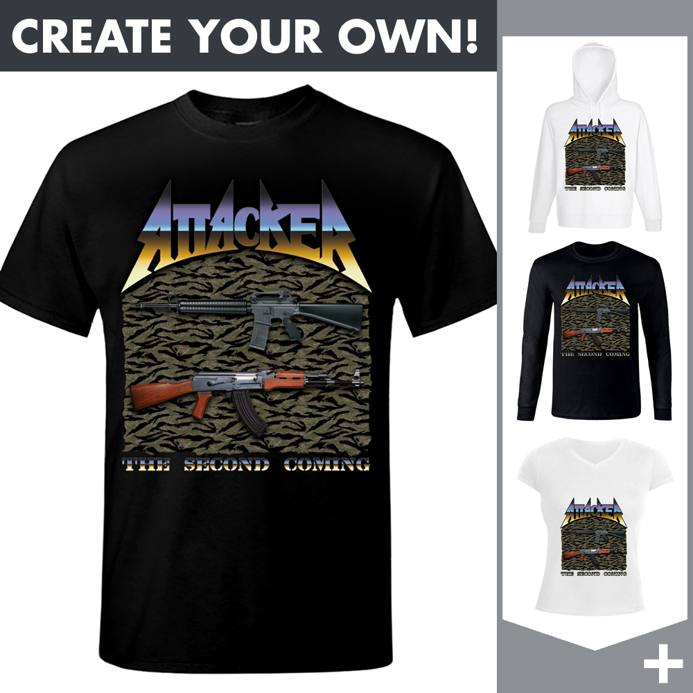 Attacker - The second Coming - Merchandising