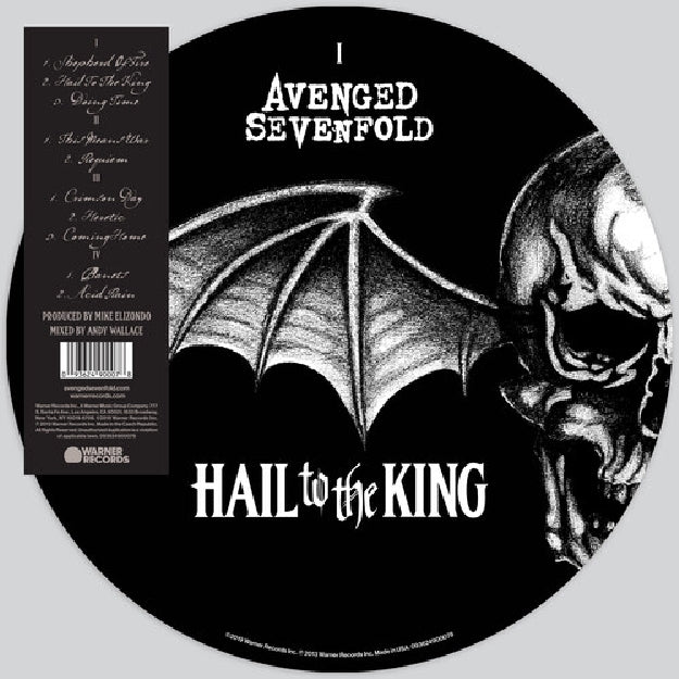 Avenged Sevenfold - Hail To The King - DOUBLE LP pict - WARNER MUSIC