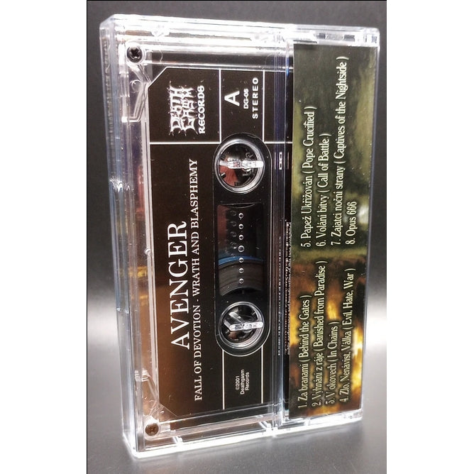 Avenger - Fall Of Devotion, Wrath And Blasphemy - TAPE - Deathgasm Records - Image 3
