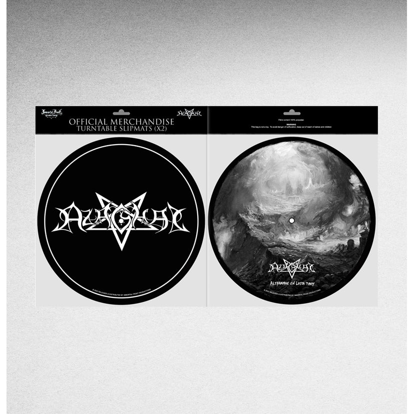 Azaghal - Slipmat (2 pieces) ‘Logo + Alttarimme on Luista Tehty’ - Slipmat - Immortal Frost Productions