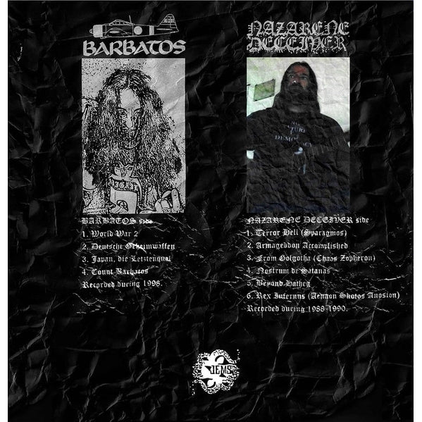 Barbatos/Nazaren Deciever - Barbatos/Nazaren Deciever - LP - Jems - Image 2
